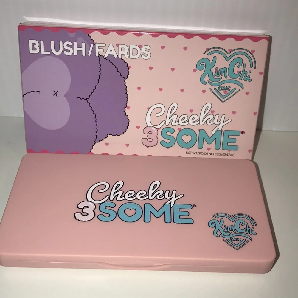 Kim chi chic cheeky 3-some blush trio in just a pinch NEW